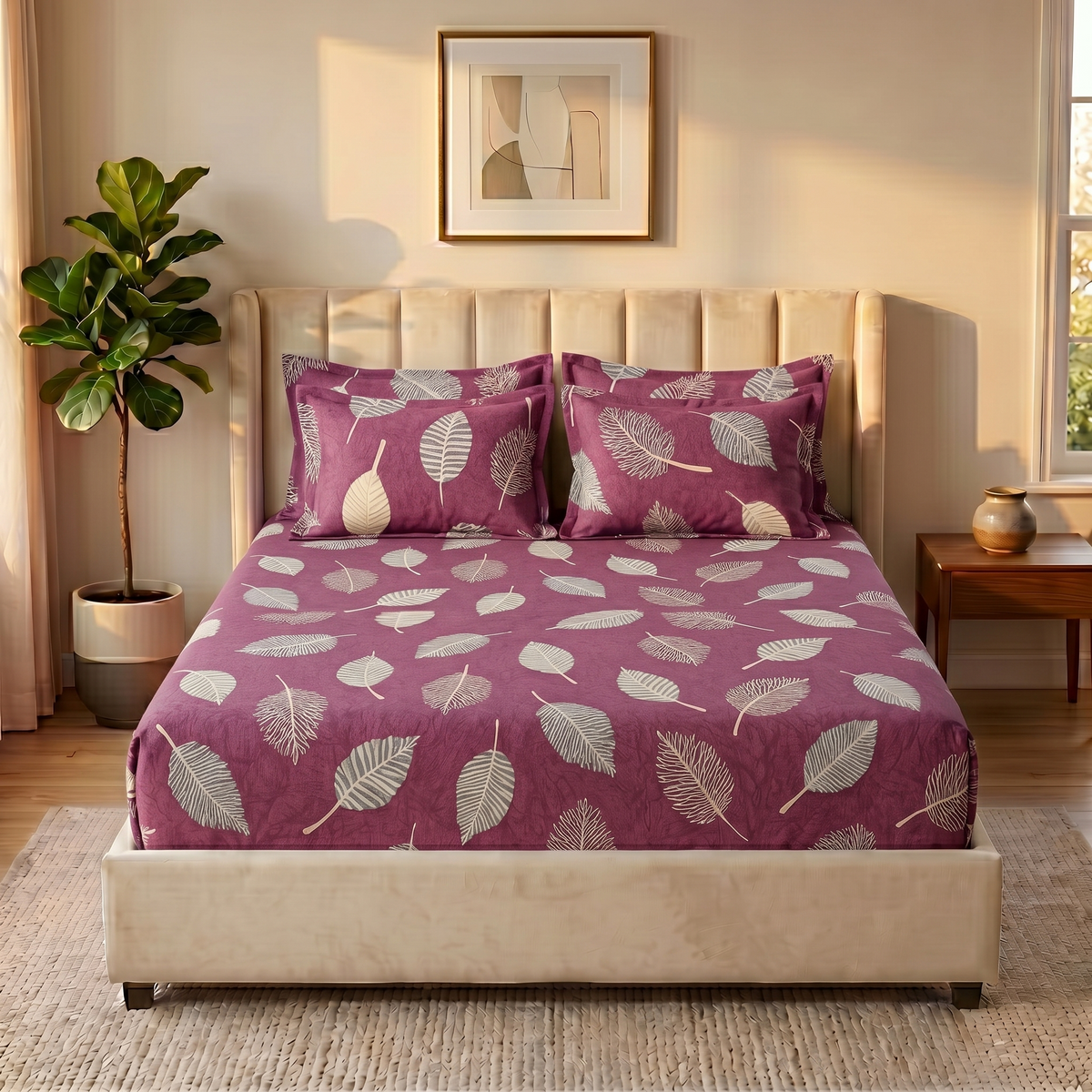 Bedsheet Plum Meadow