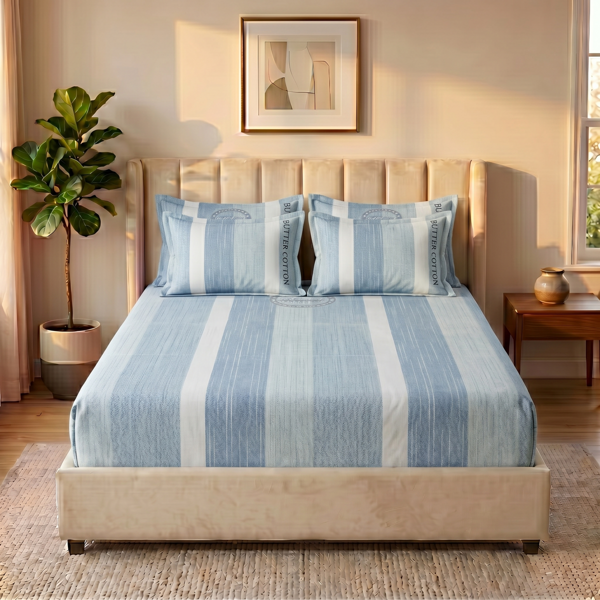Bedsheet Blue Lagoon