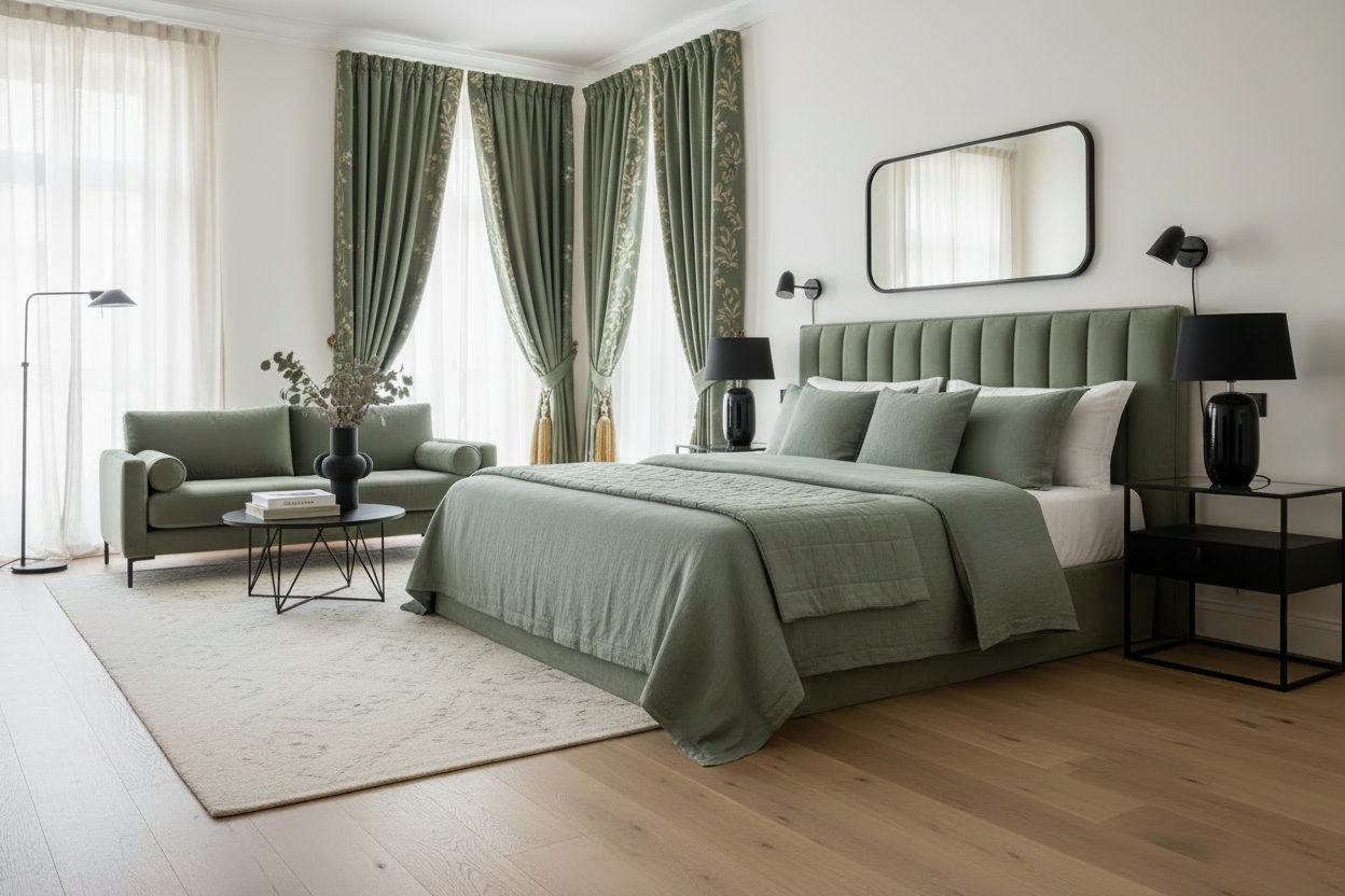 Make the curtains a bit fancy